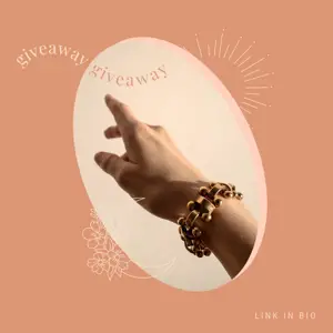 boho chic style woman fashion jewelry shop instagram post template