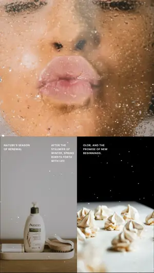 Minimalist Simple spring sale Photo Collage Story