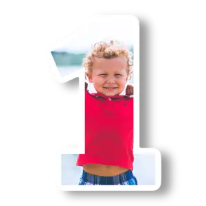 A Photo Of A Young Boy In A Red Shirt Whatsapp Sticker Template