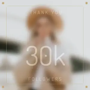 boho chic style woman influencer instagram post template