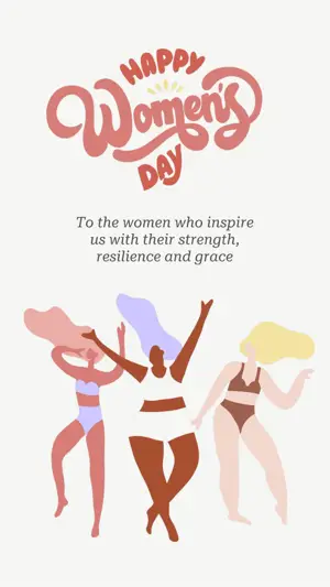 dancing women illustration women’s day temple 