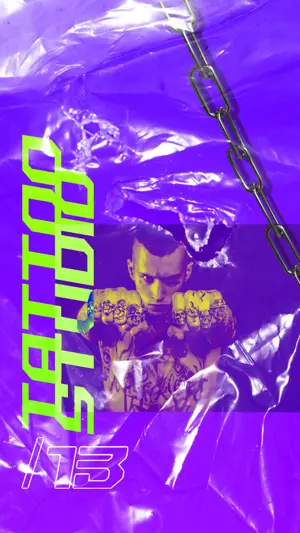 A Purple Bag With A Chain Attached To It Nylon Story Template