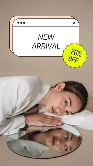new arrival fashion sale Instagram story template