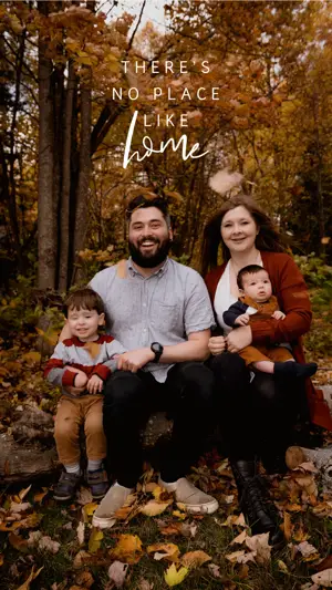 family day outdoor forest trip Instagram story template 