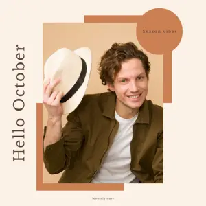 Monthly hues rustic charm template