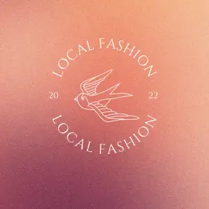 Bird Illustration Local Fashion Business Logo Template