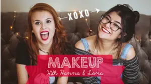 Two Young Women Xoxo Teaching Makeup Template