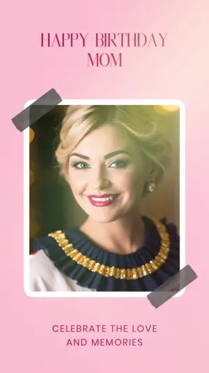 CELEBRATE THE LOVE AND MEMORIES whimsical pastel Story template