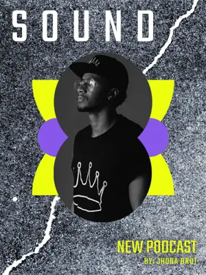 Podcast music Instagram post template