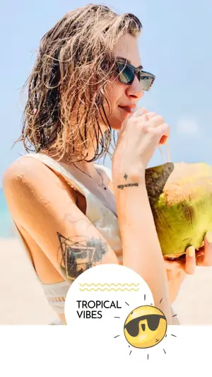 summer instagram story template