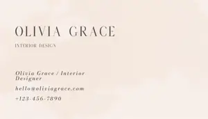 A Close Up Of A Business Card With A Design Business Card Template