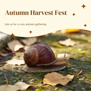 Join us for a cozy autumn gathering pumpkin patch template