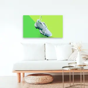 Neutral Modern Interior Art Painting Frame Mockup Instagram Post