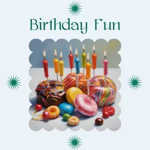 Birthday Fun serene sea Instagram Post template