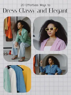 4 pictures templates elegant and minimalistic on paper template