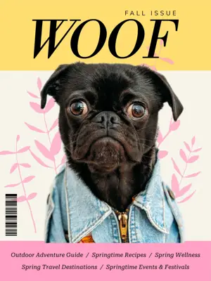 Woof fall edition cover magazine 