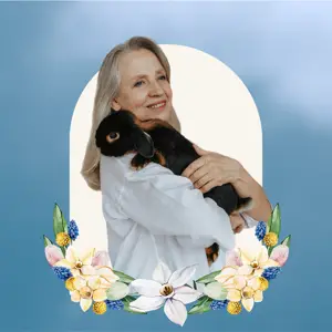 Easter pastel floral profile picture template