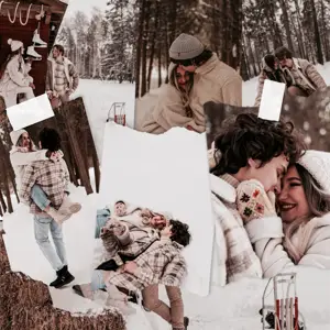 Vintage Aesthetic Inspirational Photo Collage