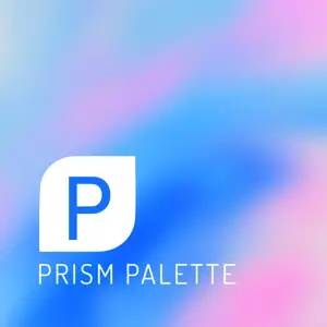 blue Gradient minimalistic simple modern typography icon logo