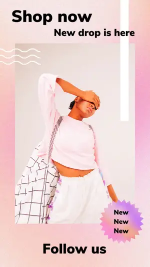 Women'S Fashion Shop Now Sale Brochure Template