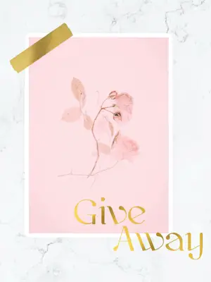 Gold luxury give away shop influencer Instagram post template 