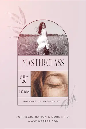 class invitation template