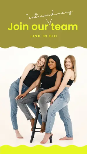 join our team minimalist Instagram story template