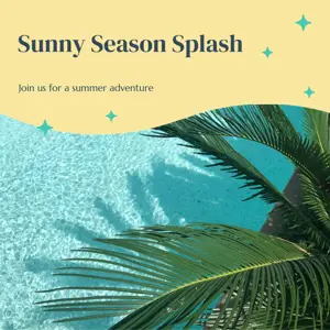 Join us for a summer adventure desert mirage template