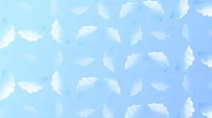 A Blue Background With White Clouds In The Sky Zoom Backgrounds Template