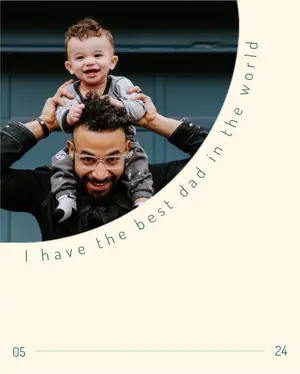 Father’s day template 