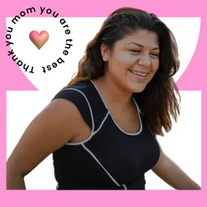 best mother pink and white magic profile pic template