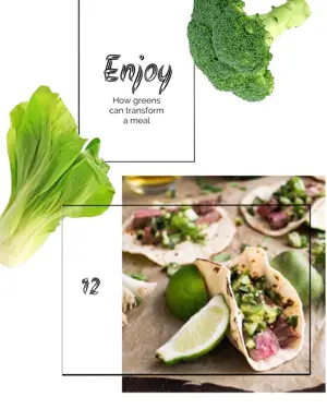 Broccoli Foodie Template