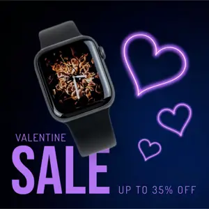 Valentine’s sale magic photo instagram post template