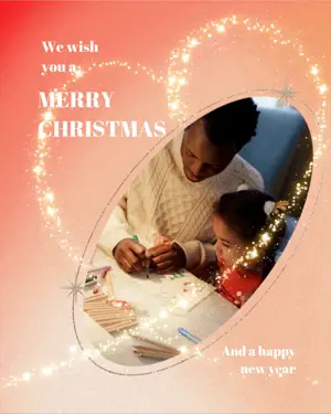 Merry Christmas template 