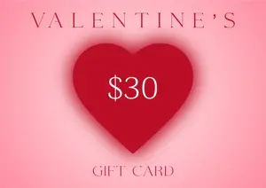Pink Valentine’s Day gift card template