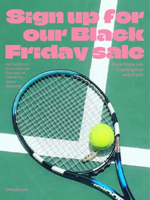 Pink Typography Black Friday Sale instagram post
