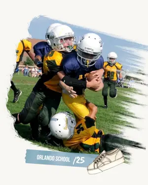 Football back to school instagram template 