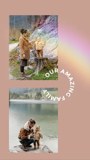 family day nature Instagram story template