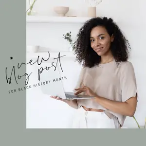 Black history month blog post instagram post template 