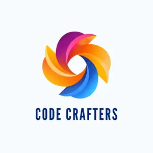 Gradient bold colors tech logo