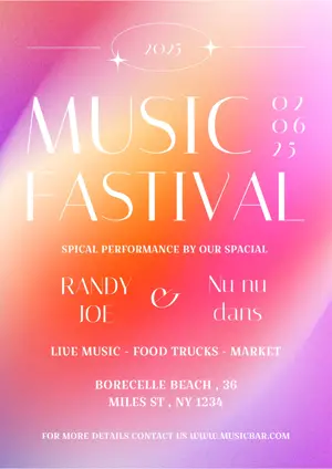 Music Festival Poster