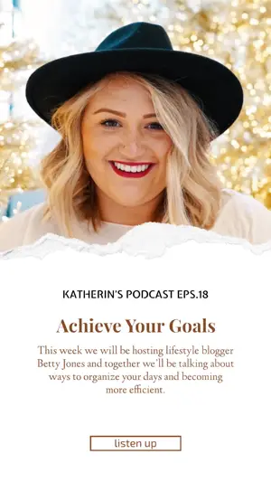 A Woman Wearing A Black Hat And Smiling Paper Story Template