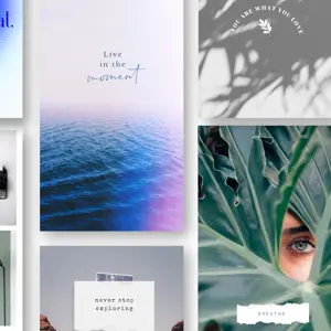 Social Media Template Digital Product Images Mockup Instagram Post 