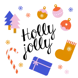 merry Christmas social media holidays greetings sticker