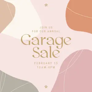 boho chic style fashion sale store instagram post template 