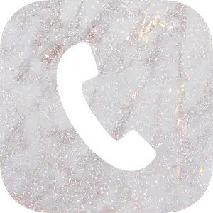 Photo Of A Ios14 Icons ? Template Design With A White Phone On A Marble Background Ios14 Icons Template