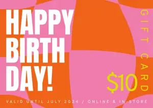 birthday gift card voucher template