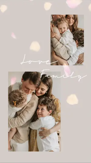 Family day bright Instagram story Template