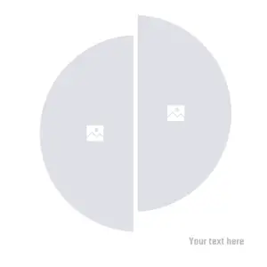 A White Circle With A Letter Inside Of It Layouts Template