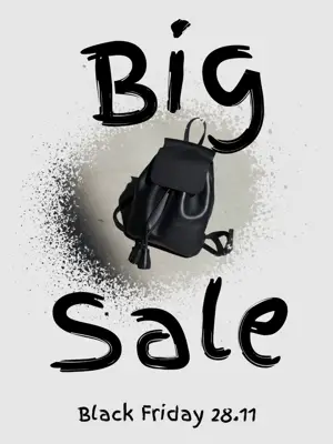 Black Friday sale Instagram post template